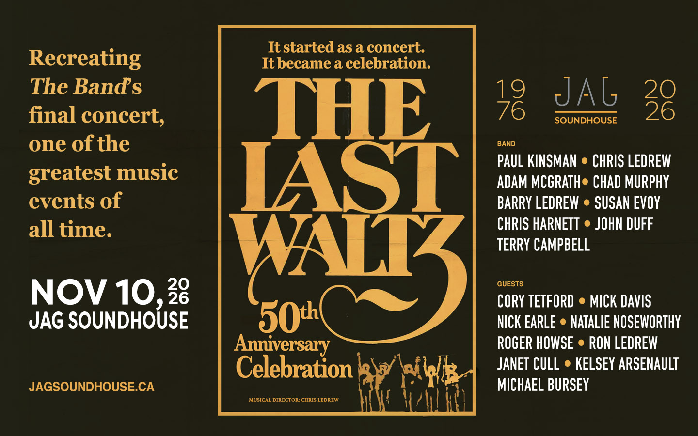 The Last Waltz: 50th Anniversary Celebration