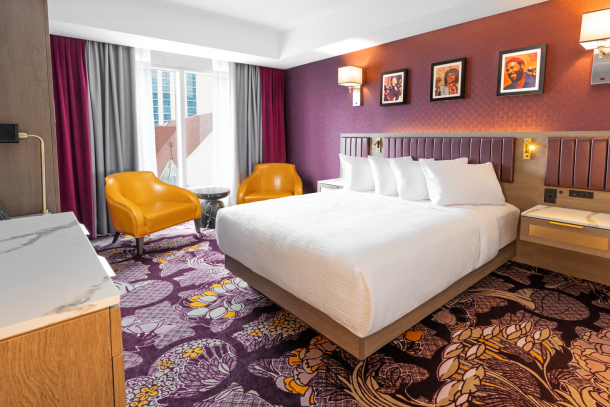 Standard Queen Room on Blues side of JAG.